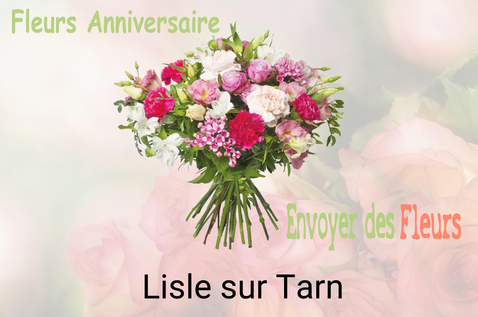 Bouquet de fleurs d’anniversaire livré à Lisle-sur-Tarn